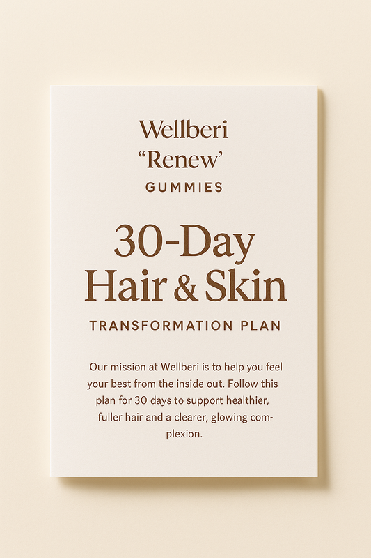Wellberi's 30-Day Hair & Skin Transformation